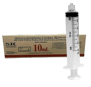 Seringa Luer Lock (Rosca) (Caixa c/ 100un) - SR