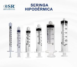 Seringa Luer Lock (Rosca) 10un - SR