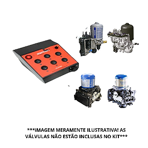 EQUIPAMENTO PARA TESTAR VÁLVULAS DE FREIO A AR - KIT APM E APS