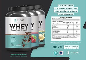 WHEY CONCENTRADO & ISOLADO 907g - BYOPURE