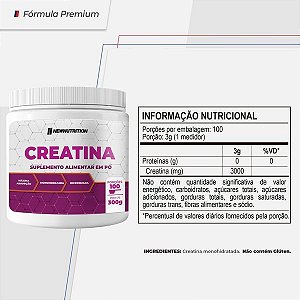 CREATINA - NEW NUTRITION