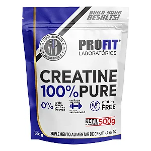 CREATINA 100% PURA REFIL 250G - PROFIT LABS