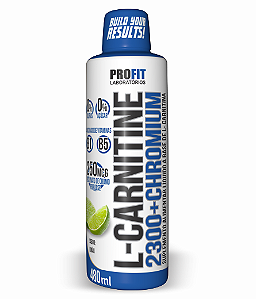 L-CARNITINE 2300 + CROMO 480ML - PROFIT LABS