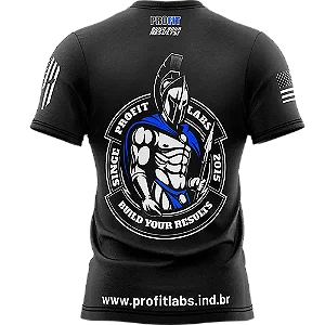 CAMISETA ESPARTANO PRETA - PROFIT