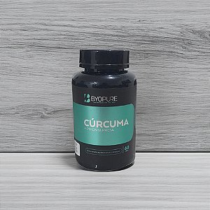 CURCUMA & PIMENTA PRETA 130MG 60 CAPS - BYOPURE