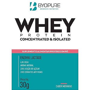 MONODOSE WHEY CONCENTRADO & ISOLADO 30G - BYOPURE