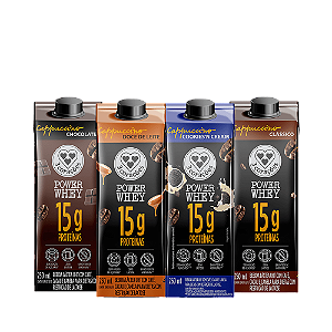 POWER WHEY 250ML - 3 CORACOES