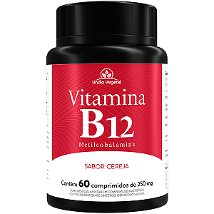 VITAMINA B12 60 CAPS - UNIAO VEGETAL