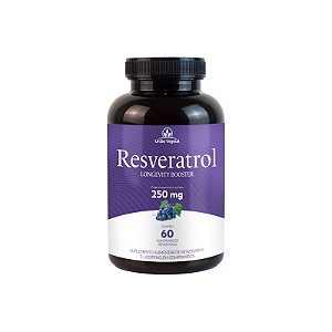 RESVERATROL 60 CAPS - UNIAO VEGETAL