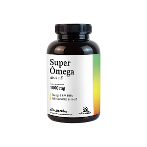 SUPER OMEGA DE A A Z 60 CAPS - UNIAO VEGETAL