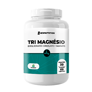 TRI MAGNESIO  60 CAPS - NEW NUTRITION
