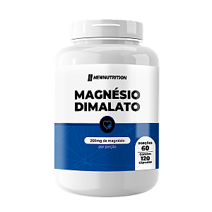 MAGNESIO DIMALATO 60 CAPS - NEW NUTRITION