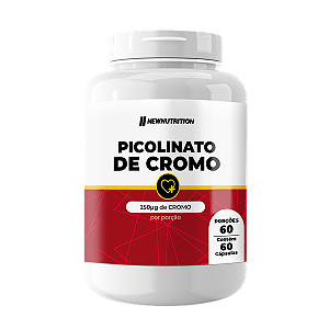 PICOLINATO DE CROMO 60 CAPS - NEW NUTRITION