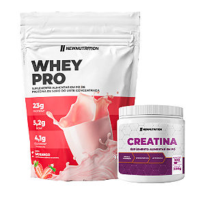 COMBO WHEY PRO + CREATINA NEW 300G