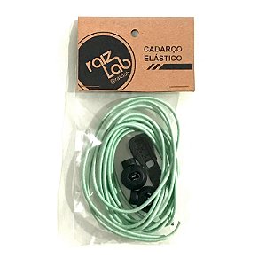 Cadarço Elástico Verde Água