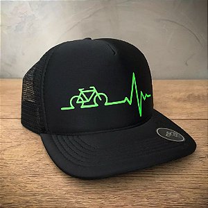 Boné - Bike batimento verde