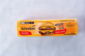 Cheddar Fatiado Schreiber 2,27kg 184 Fatias