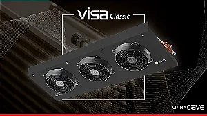 Kit Climatização para adega  1750 kcal/h com controle de Umidade, 220v Mono
