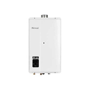 Aquecedor de água a gás 27 litros Rinnai GLP Branco
