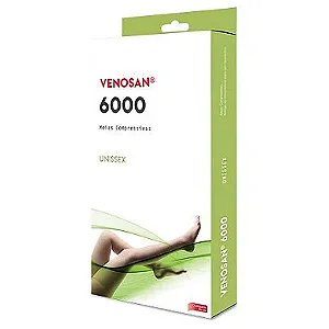 MEIA DE COMPRESSÃO VENOSAN 6000 20-30 mmHg MEIA CALÇA AT  PÉ BERTO