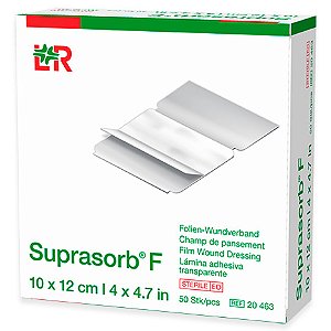 Curativo de filme Estéril transparente Suprasorb® F 10x12cm - unidade