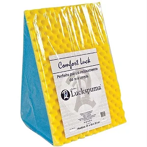Triangulo de Espuma Ortopédico Comfort Luck com Capa 45x65x30 Luckspuma