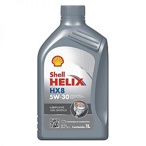Óleo Lubrificante do Motor Shell Helix HX8 5w30 Sintético GF5 Original Kia e Hyundai