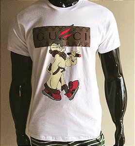 camisa gucci vermelha