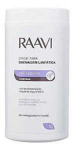 Creme Massagem Relaxante Drenagem Linfatica 1kg Raavi