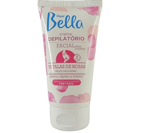 Creme Depilatorio Facial Depil Bella Rosas 40g