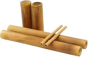 Kit Bamboo Massagem Bambuterapia 6 Peças
