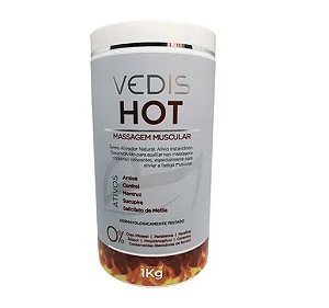 Creme Hot Massagem Muscular 1 Kg - Vedis