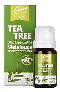 Oleo Essencial De Melaleuca Tea Tree 100% Puro 10ml Vedis