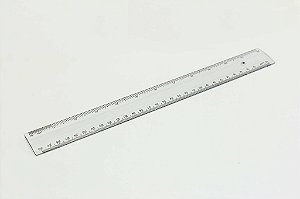 Regua Acrimet 581 de 30cm com polegadas