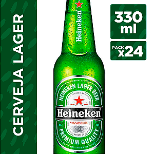 CERVEJA 330ML HEINEKEN LONG NECK UN