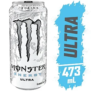 MONSTER ULTRA BRANCO LATA 473ML
