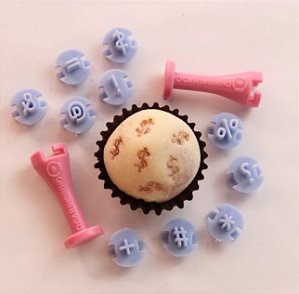 Carimbos para brigadeiros - Sinais