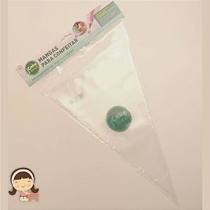 Saco/manga de Confeitar - 30x19 cm - 5 Unidades