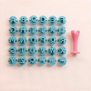 Carimbos para brigadeiros - Letras