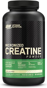 Creatina Micronizada Powder Pura 300g - Optimum Nutrition