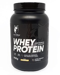 Whey Protein Concentrado e Isolado 900g - Lone Wolf Supplements