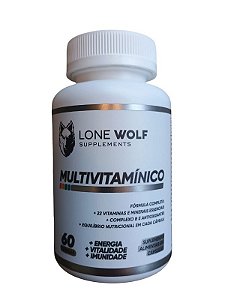 Multivitamínico 60 Cápsulas - Lone Wolf Supplements