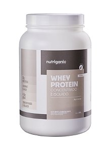 Whey Protein Concentrado e Isolado 900g - Nutriganic Supplements