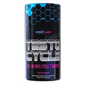 Testo Cycle Nova Fórmula (120 Tabletes / 40 Doses) - Under Labz