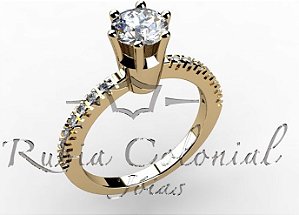 Anel Solitário Dreams