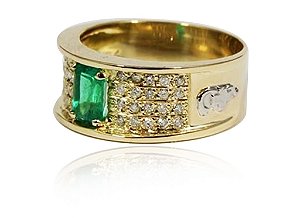 Anel Formatura Feminino Hera Ouro 18K