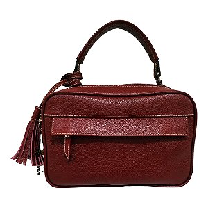 Bolsa Quadrada - Couro Legítimo 👜👜