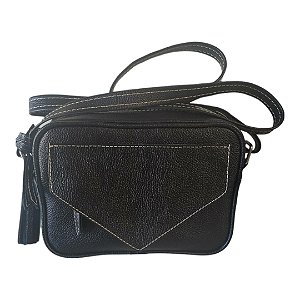 Bolsa Transversal = Couro Legitimo 👜