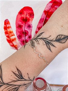 Pulseira Onda Lisa