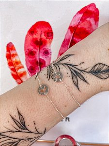 Pulseira Plaquinha de Estrela